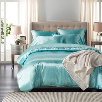 Fournisseur de Parures de Lit Hôtelières et Domestiques en Polyester Effet Soie Lavée, Taille King, Couleurs Unies ou à Motifs, OEM/ODM