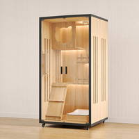 Villa pour animaux de compagnie de luxe en bois à plusieurs niveaux tout-en-un avec zone d'alimentation et toilettes, meubles pour animaux de compagnie d'intérieur