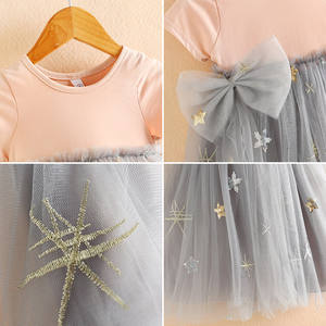 ชุดเดรสลำลองประดับเลื่อมสำหรับเด็กผู้หญิงไซส์ใหญ่สไตล์คาราจีสำหรับฤดูร้อน ขายส่ง กำลังมองหาตัวแทนจำหน่าย - Product Image 4