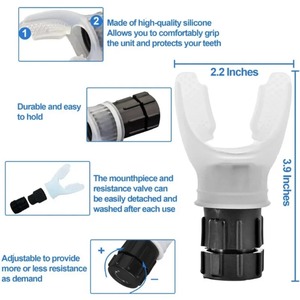 Entrenador de Respiración Abdominal Portátil al por Mayor con Resistencia Ajustable para Mejorar tu Calidad de Vida y el Sueño - Product Image 6