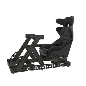 CAMMUS-simulador de conducción de coche, soporte de silla de Gaming, cabina de carreras, Sim dinámica