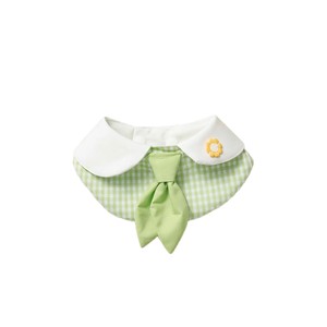 Cross-border plaid drool bibs for small dogs and cats, dog bibs, pet <b>neck</b> <b>warmers</b>, multiple colors available for Christmas. - Product Image 5