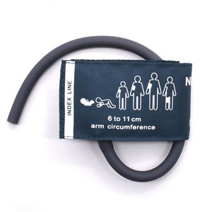 Material de nylon NIBP <span class=keywords><strong>Cuff</strong></span> Neonato Tamaño 6-11cm Manguito de presión arterial de un solo tubo con vejiga <span class=keywords><strong>BP</strong></span> <span class=keywords><strong>Cuff</strong></span> Servicio OEM Caremed Factory - Product Image 1