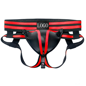 Traje de neopreno de telas especiales con logotipo personalizado, material grueso de 0,5 cm, ropa interior Sexy para hombre, suspensorio <span class=keywords><strong>Gay</strong></span> - Product Image 1