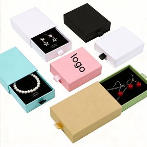 Factory Direct Customizable Free Design Multi Color Drawer Style Jewelry <b>Box</b> Sturdy Ideal for <b>Gift</b> Packaging - Product Image 2
