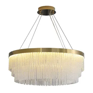 New design luxury and beautiful modern crystal chandelier prices living room lamp hotel lamp chandelier