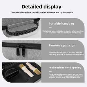 Estuche de Almacenamiento Portátil de Lujo para Sistema de Micrófono Dual, con Cierre, Impermeable, para Altavoz Inalámbrico, Personalizable - Product Image 3