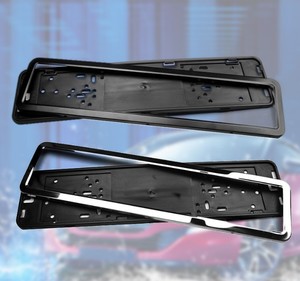 Thép Không Gỉ Giấy Phép Xe Cho Số Châu Âu Tấm Khung Số Tấm Giữ Số Mạ - Product Image 6