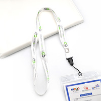 Cordón para Tarjetas de Identificación con Gancho y Logotipo Personalizado, Diseño 2024, Colorido, Ligero, Ecológico, de Poliéster, para Niños