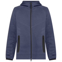 Hoodie bulu domba untuk pria, Hoodie olahraga kustom, Hoodie katun organik, Hoodie berkelanjutan, Hoodie ritsleting penuh, untuk pria