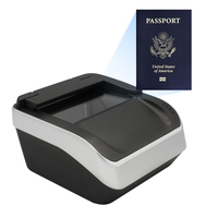 Lector de Pasaportes Biométrico SINOSECU |   Extracción y Verificación Completa de Datos, Incluye MRZ, VIZ (a través de OCR), Código de Barras, RFID.