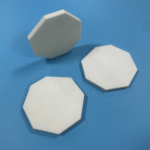 99% Al2O3六角アルミナセラミック装甲板高圧縮抵抗ボディ保護スクエア切削溶接付き - Product Image 3