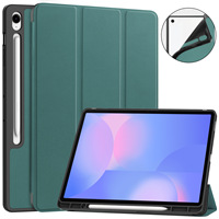 Étui intelligent pour Samsung Galaxy Tab S8 S7 A9 11 S10 S9 FE 10.9 Funda Galaxy Tab S10 S8 S9 FE Plus 12.4 13.1 avec porte-stylo