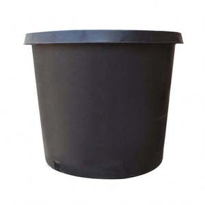 Pots de pépinière rustiques minimalistes en plastique PP recyclé durable pour palmiers dattiers, écologiques et légers, de 1 à 25 gallons - Product Image 1