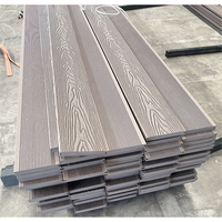 Plancher en PVC expansé antidérapant de 8 mm, terrasse en PVC, plancher en WPC, terrasse solide en PVC ignifuge pour l'extérieur