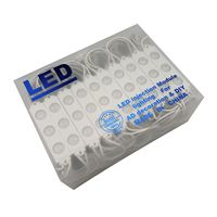 Module LED haute luminosité 110V 220V SMD2835 9820 98*20mm décoration extérieure sans conducteur Module LED étanche pour boîte à lumière