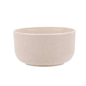 Bol mélangeur durable en fibre de paille de blé et plastique, pour riz, soupe, salade de fruits, vaisselle, avec impression de logo personnalisée - Product Image 4