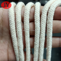 100% coton sweats à capuche avec cordon de dentelle tressée 5mm cordon échantillon gratuit sacs et lacets pour accessoires de lacet