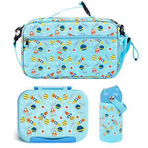 Offre Spéciale nouvelle boîte à lunch de retour à l'école avec pot de nourriture étanche <span class=keywords><strong>pour</strong></span> enfants <span class=keywords><strong>isotherme</strong></span> <span class=keywords><strong>garder</strong></span> au <span class=keywords><strong>chaud</strong></span> déjeuner conteneur visites en plein air - Product Image 3