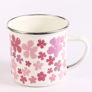 Carino logo personalizzato stampa tazza di caffè smalto per gli amici e regalo di festa - Product Image 1