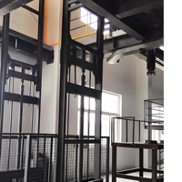 Elevador Hidráulico de Carga de Alta Capacidad para Elevación Vertical en Espacios Industriales, Comerciales y Residenciales con Fácil Instalación