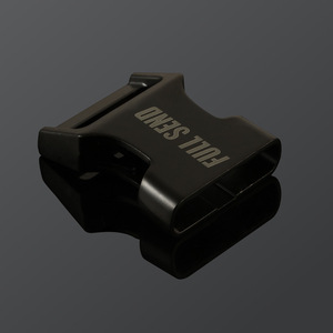 หัวเข็มขัดแบบสแนปสีดำ ทำจากไนลอนพลาสติก ปรับได้ พร้อมห่วงรูปตัว D สำหรับกระเป๋าเป้ เข็มขัดคาดเอว และอุปกรณ์เสริม - Product Image 2