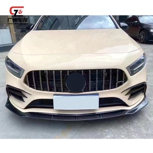 Lèvre avant en fibre de carbone pour <span class=keywords><strong>Mercedes</strong></span> Benz Classe A W177 A200L A35 <span class=keywords><strong>A45</strong></span> 2019-<span class=keywords><strong>2023</strong></span> Bodykit Diffuseur Accessoire Extérieur Usine Directe - Product Image 5