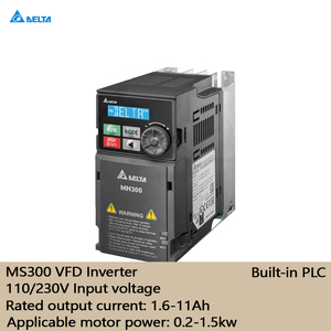VFD รุ่นขายดี 1.5kw Vfd Ms300 VFD4A2MS43ANSAA ระบบเฟสเดียว  แปลงความถี่ไฟฟ้ากระแสสลับ VFD4A2MS43ANSAA  ตัวแปลงความถี่ VFD4A2MS43A - Product Image 3