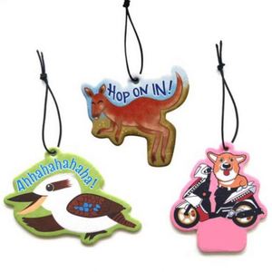 Ambientador Personalizado con Logotipo, Bajo Pedido Mínimo, Diseño en Papel, Fragancia Oceánica/Jazmín, Estilo Ejecutivo, Patrón Animal, para Autos y Hogar - Product Image 5