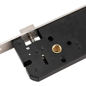 60/70/80/50mm バックセット 85mm 距離 モーティスラッチ デッドボルト スチールロックボディ ANSI グレード1 3キー 狭い枠の木製ドア用 - Product Image 2