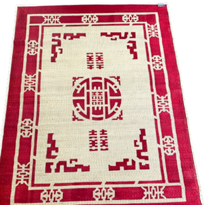 Indoor Decoration Hand Knotted Non-Slip Sedge <b>Mats</b> with Customized Size - Product Image 1