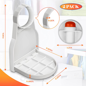 Support et bac de récupération d'eau pour distributeur de <span class=keywords><strong>savon</strong></span> incliné, pour lessive, adoucissant et autres gadgets de buanderie - Product Image 4