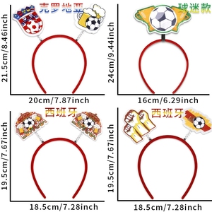 Diadema <span class=keywords><strong>para</strong></span> Fanáticos del Fútbol de Estados Unidos, Canadá y México, con Bandera Nacional, <span class=keywords><strong>para</strong></span> Celebrar Partidos, Fiestas y como Accesorio <span class=keywords><strong>para</strong></span> Fotos - Product Image 5