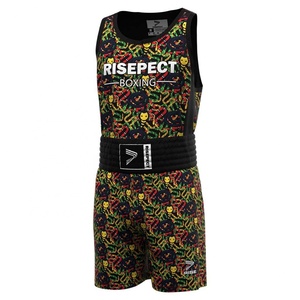 Conjunto de Pantalones Cortos de Boxeo para Entrenamiento de Muay Thai y Kick Boxing para Hombres, Mujeres y Niños, Conjunto de Ropa de Boxeo Winning - Product Image 3