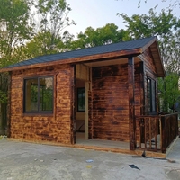 Maisonnette pour animaux de compagnie en bois préfabriquée, résistante aux intempéries, pour extérieur, pour chats et chiens, design moderne, mobile, 5 places - Grande Vente