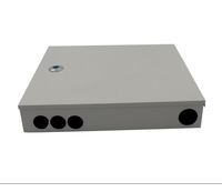 Boîtier de distribution de fibres optiques DENIXI mural 24/48 ports ODF pour câblage intérieur et extérieur