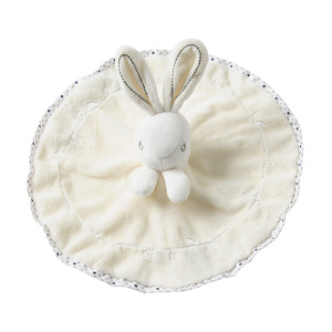 Tùy Chỉnh Bunny An Ninh Chăn Lông Cừu Cô Gái Sơ Sinh Siêu Mềm Màu Hồng Đồ Chơi Sang Trọng 23X23Cm Quà Tặng Cho Trẻ Sơ Sinh Và Trẻ Mới Biết Đi - Product Image 2