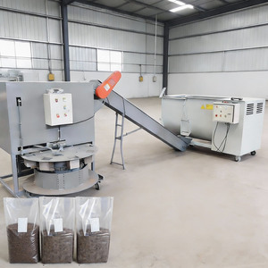 Machine automatique de remplissage de sacs de substrat pour champignons, équipement d'ensachage en blocs pour sacs carrés, pour ferme de culture de champignons - Product Image 5