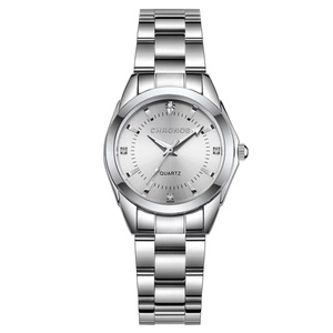 Reloj <span class=keywords><strong>CHRONOS</strong></span> para mujer, reloj de moda de estilo coreano resistente al agua para mujer, reloj informal con correa de acero inoxidable - Product Image 1