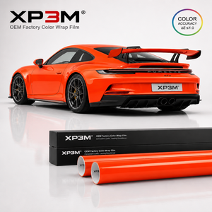 ฟิล์มใสกันรอยรถยนต์ XP3M สีส้มแดง OEM เงา TPU ความหนา 7.5 มิล ซ่อมแซมตัวเองได้ ป้องกันรอยขีดข่วน ป้องกันสีเหลือง ขนาด 1.52x15 เมตร - Product Image 1