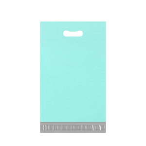 Bolsas de polietileno resistentes con asa adhesiva, impermeables, a prueba de roturas, autosellables, fáciles de transportar para entrega urgente, paquete de pedidos de comercio electrónico - Product Image 6