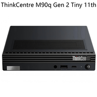 Mini-ordinateur de bureau ThinkCentre M90q Gen 2 Barebone, 11e génération, propre, sans rayures, grade A, testé et fonctionnel