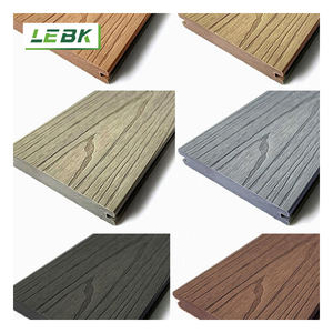 Moderno impermeable Exterior personalizado teca Durable antideslizante WPC cubierta sólida azulejos tableros para Parque uso al aire libre - Product Image 4