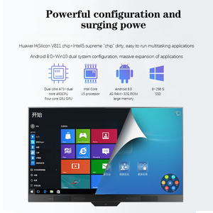 2025 nouveau <span class=keywords><strong>tableau</strong></span> blanc interactif à écran tactile Android 4K de 75 pouces pour l'enseignement avec panneau LED de 75 pouces - Product Image 4