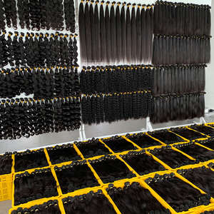 Proveedor de Cabello Virgen al por Mayor, Cabello Humano Sin Procesar de Grado 12A, Extensiones de Cabello Indio Crudo de Alta Calidad con Cutícula Alineada - Product Image 3