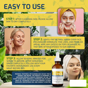 คลีนิคอลขั้นสูงเรตินเซรั่มบำรุงผิวหน้าครีมบำรุงผิวสำหรับใบหน้าต่อต้านริ้วรอยเรตินอลเข้มข้นช่วยลดการปรากฏของ wri - Product Image 5