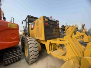 รถเกรดเดอร์มือสอง Caterpillar 140G ของแท้ ลดราคาพิเศษ พร้อมริปเปอร์และใบมีด สำหรับงานก่อสร้างถนน - Product Image 5