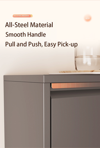 ตู้เก็บรองเท้าแบบคลาสสิก ติดประตู พับได้ ติดผนัง ขนาดกะทัดรัด สีขาว มีสองชั้น - Product Image 3