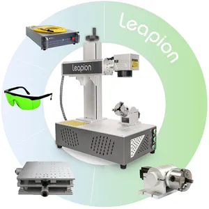 Marcatore per incisione Laser a consegna Super veloce 20w 30w 50w macchina per marcatura Laser a fibra per gioielli ad anello