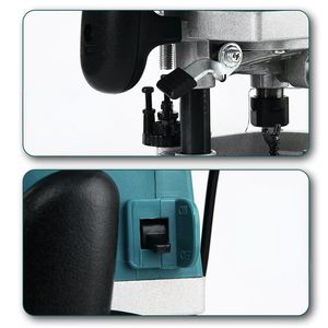 <span class=keywords><strong>Défonceuse</strong></span> électrique professionnelle 220V pour le travail du bois, coupe-trou automatique, fraiseuse à embouts - Product Image 3